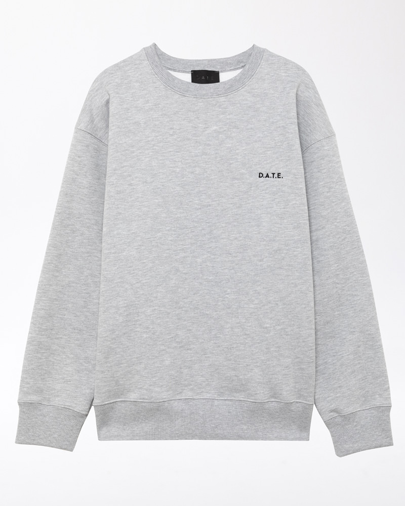 D.A.T.E.: SWEATSHIRT BASIC GRAY