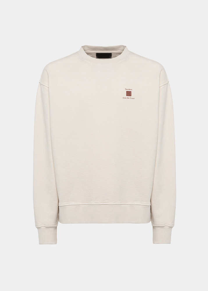 D.A.T.E.: SWEATSHIRT MATCH IVORY