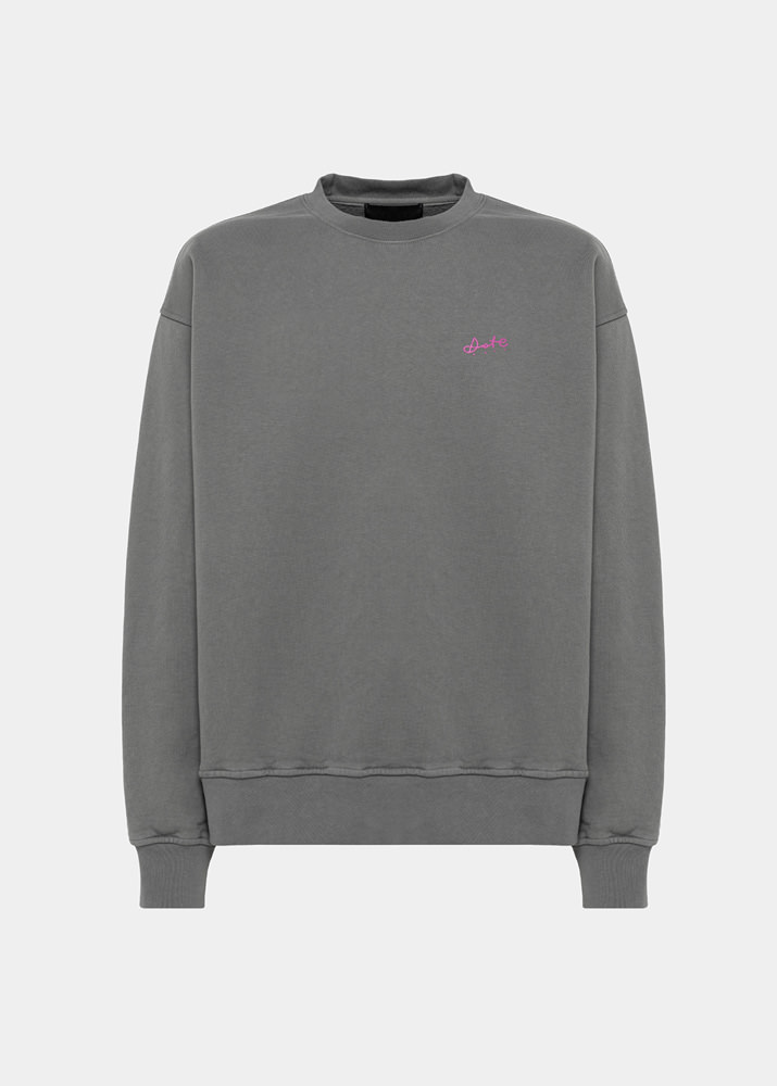 D.A.T.E.: SWEATSHIRT SOFT GRAY