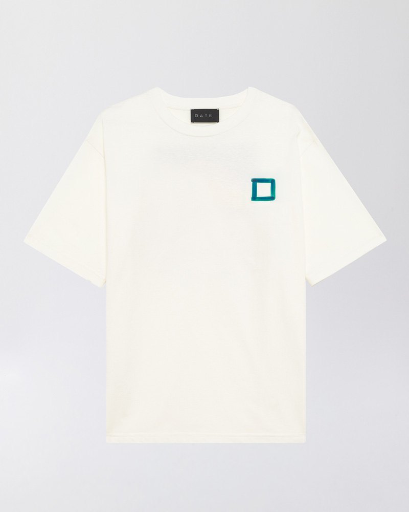 D.A.T.E.: T-SHIRT ACQUERELLO IVORY