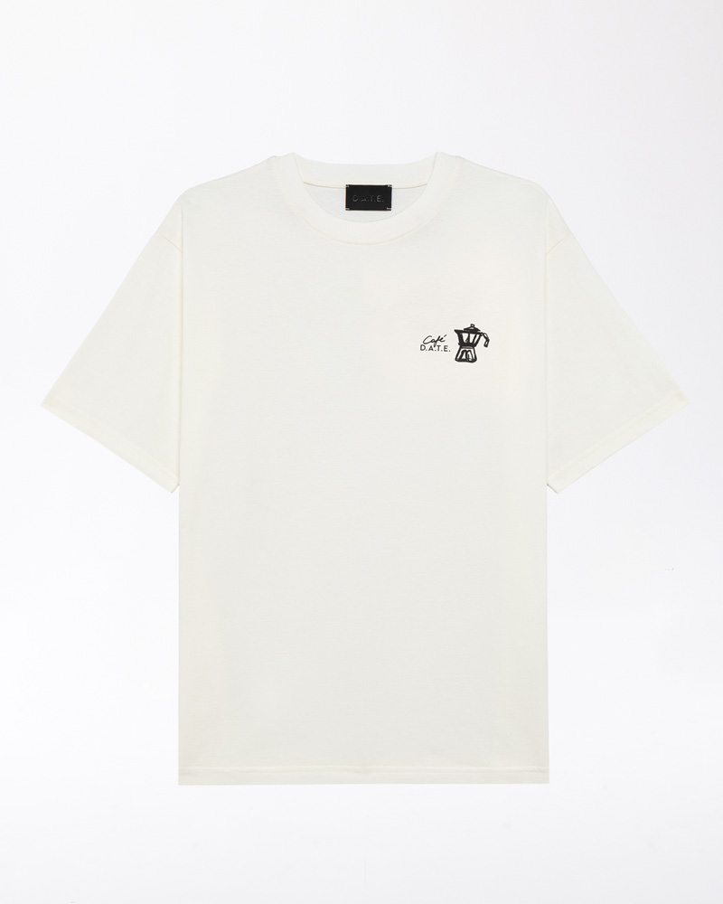 DATE T-SHIRT CAFE IVORY