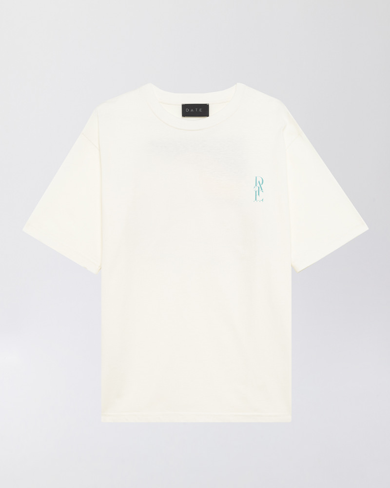 D.A.T.E.: T-SHIRT CEMENTINA IVORY