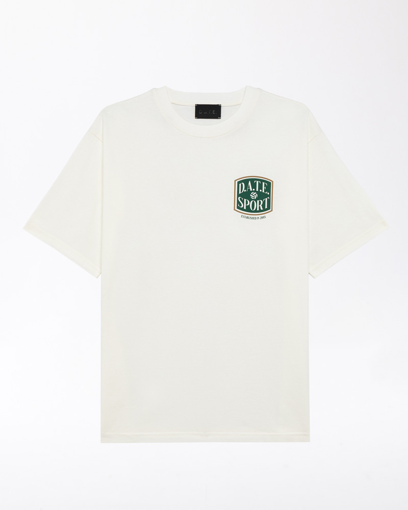 DATE T-SHIRT DATE SPORT IVORY