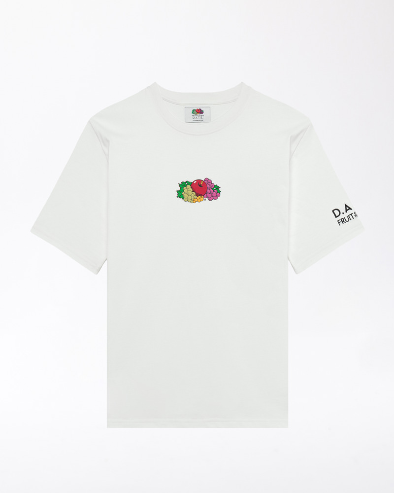 D.A.T.E.: T-SHIRT FRUIT WHITE