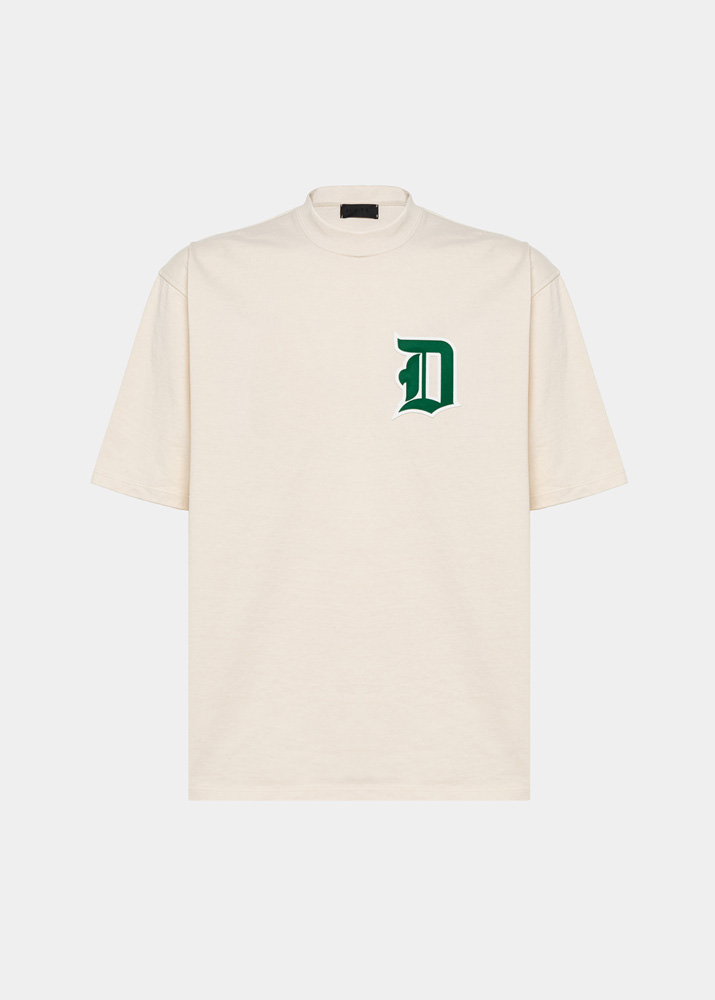 D.A.T.E.: T-SHIRT OVER LETTER IVORY