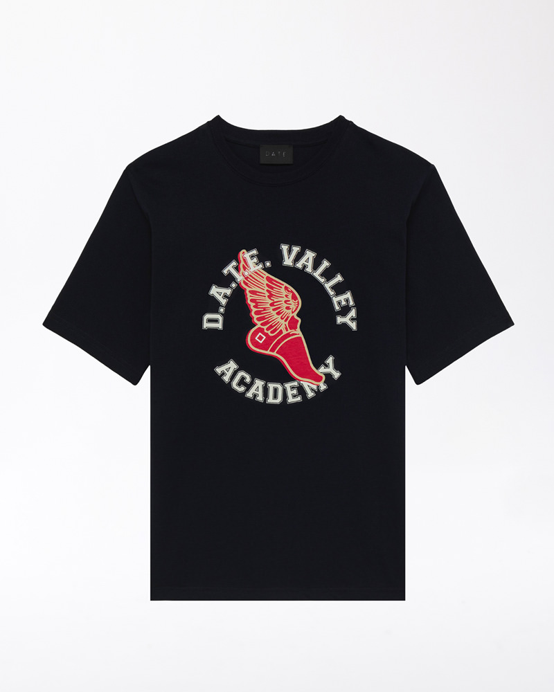 DATE T-SHIRT VALLEY ACADEMY BLUE