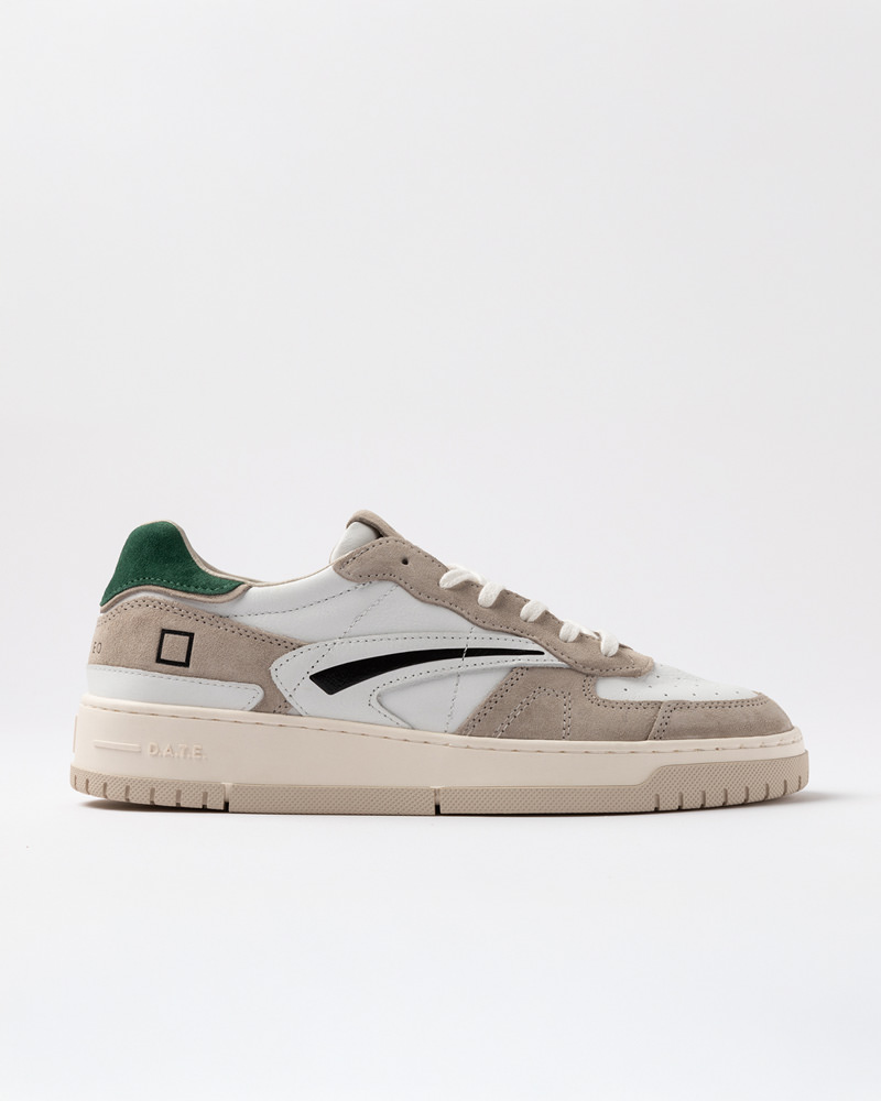 D.A.T.E.: TORNEO PURE CALF WHITE-GREEN