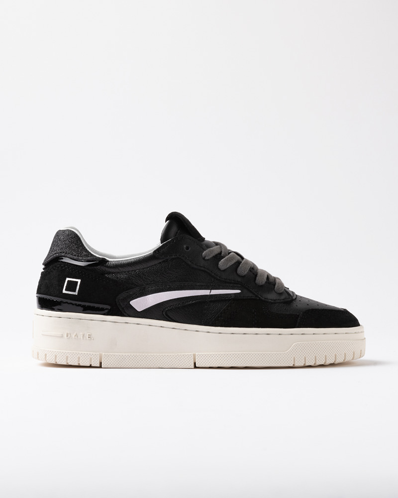 D.A.T.E.: TORNEO PURE VINTAGE CALF BLACK