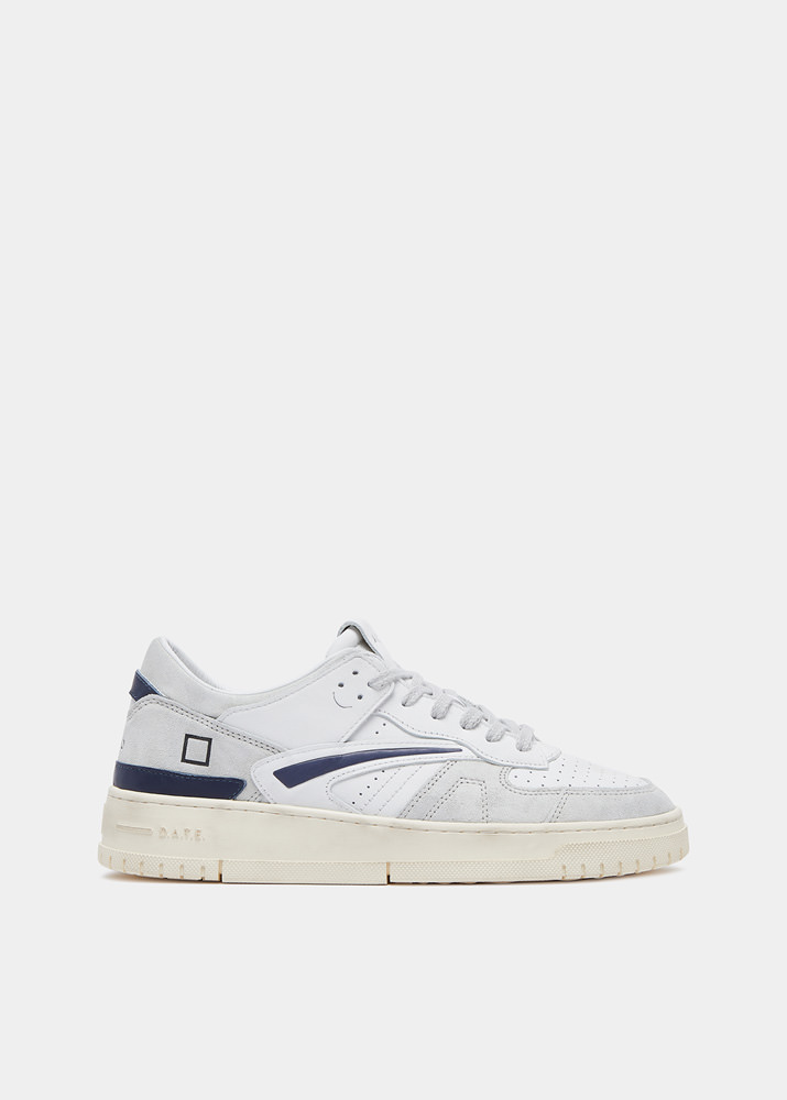 D.A.T.E.: TORNEO VINTAGE CALF WHITE-BLUE