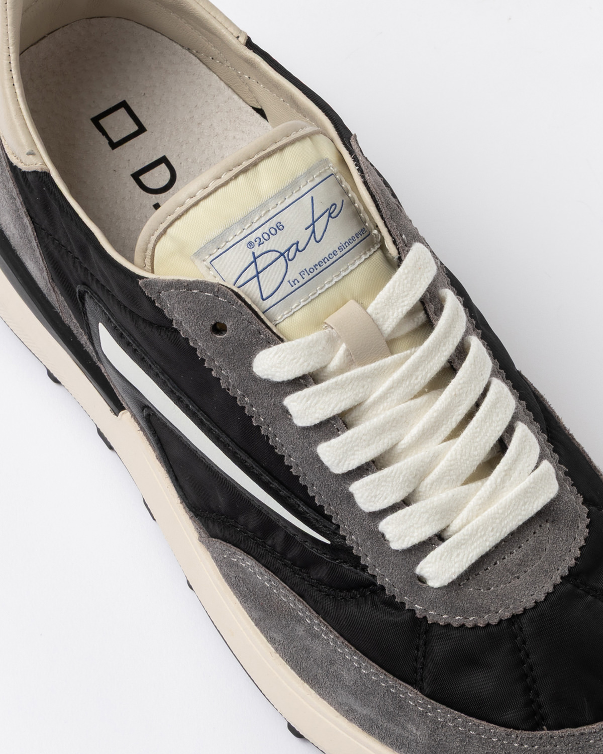 D.A.T.E.: ATHLETA NYLON BLACK-IVORY