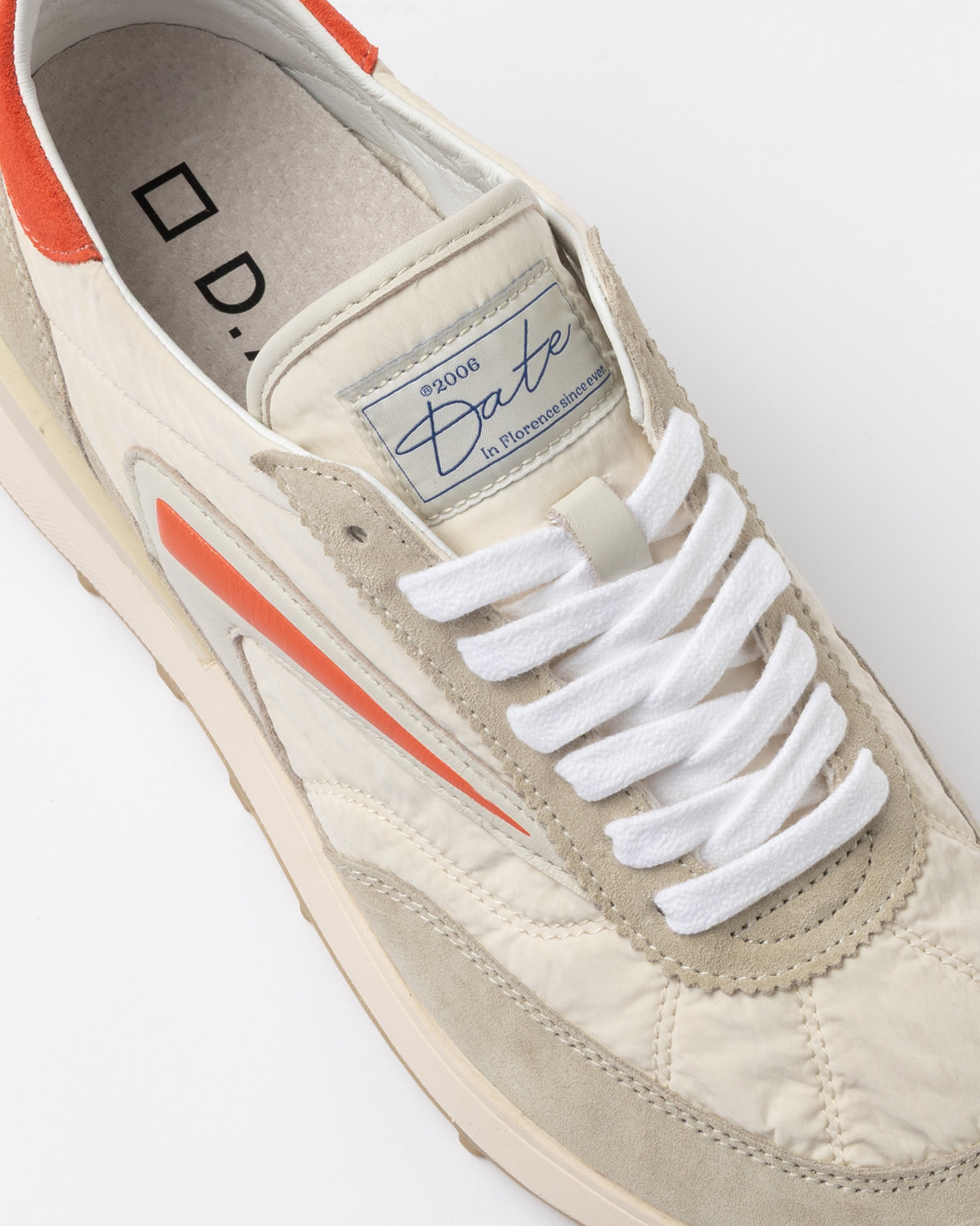 D.A.T.E.: ATHLETA NYLON IVORY-CORAL