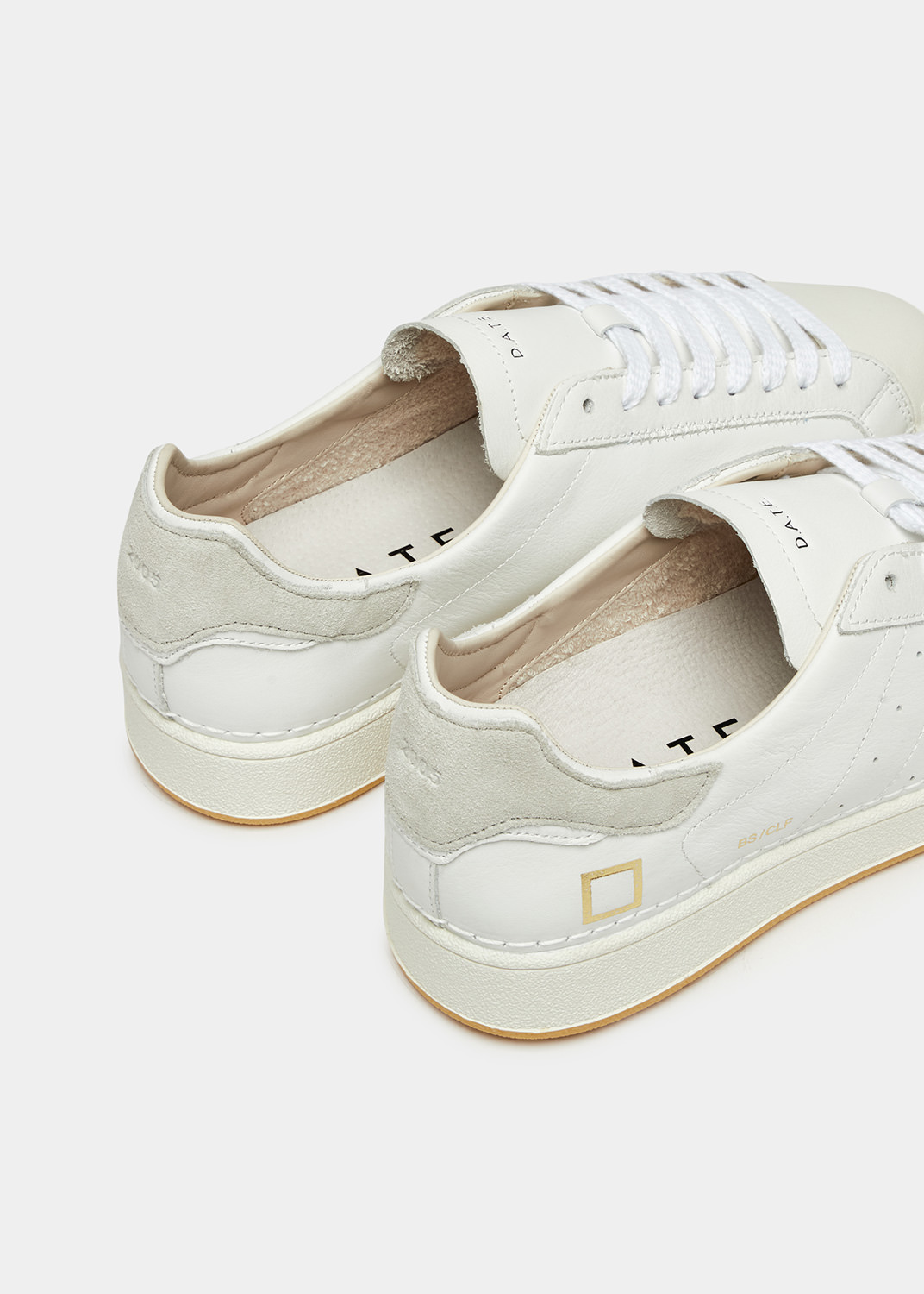 D.A.T.E.: BASE CALF WHITE