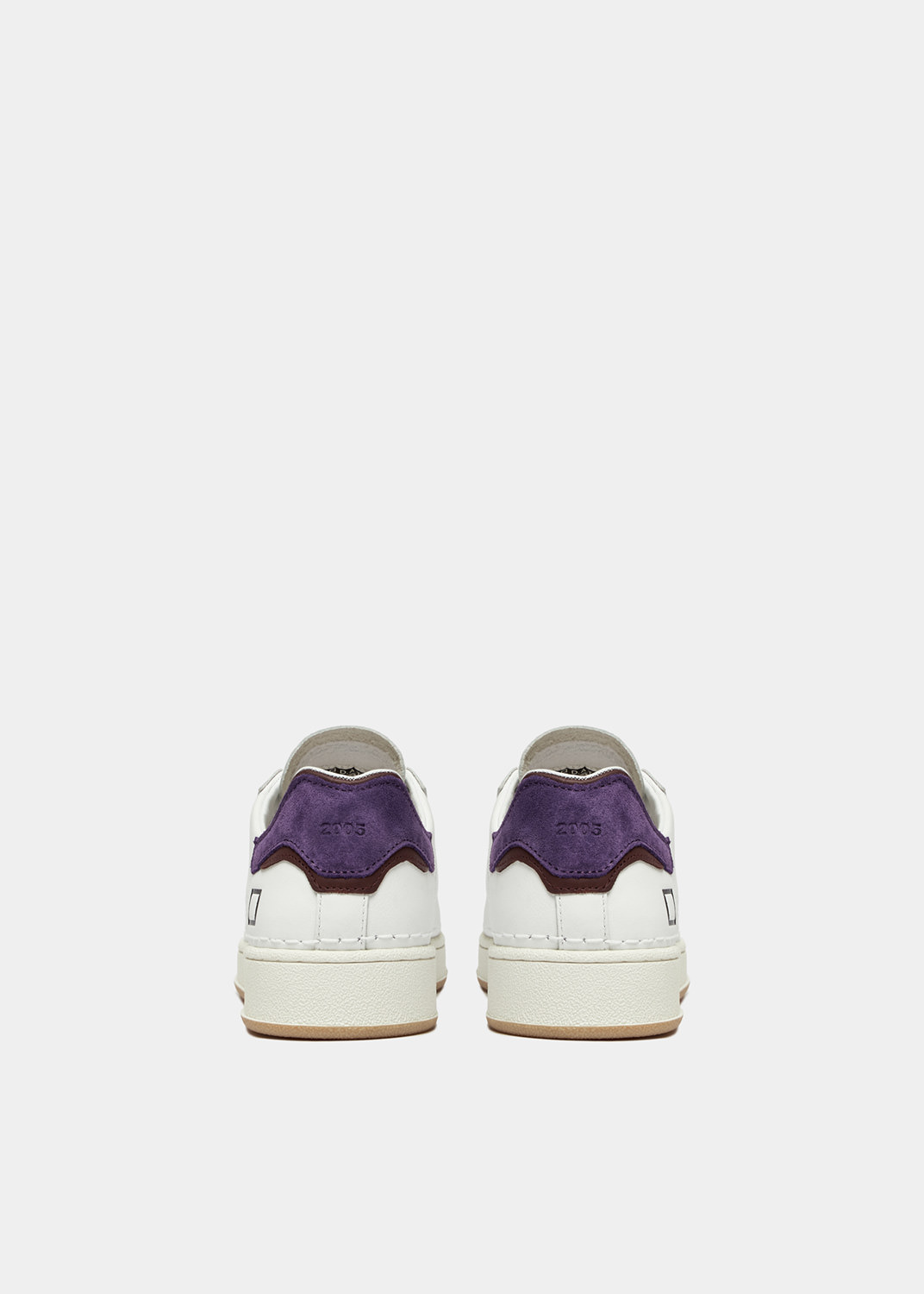 D.A.T.E.: BASE CALF WHITE-PURPLE