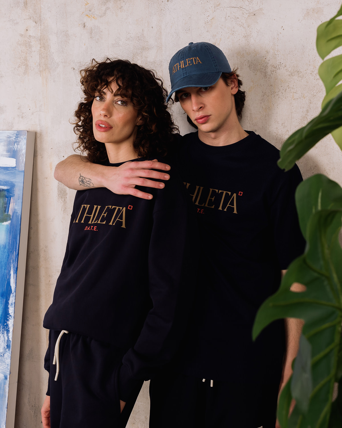 D.A.T.E.: BASEBALL CAP ATHLETA BLUE