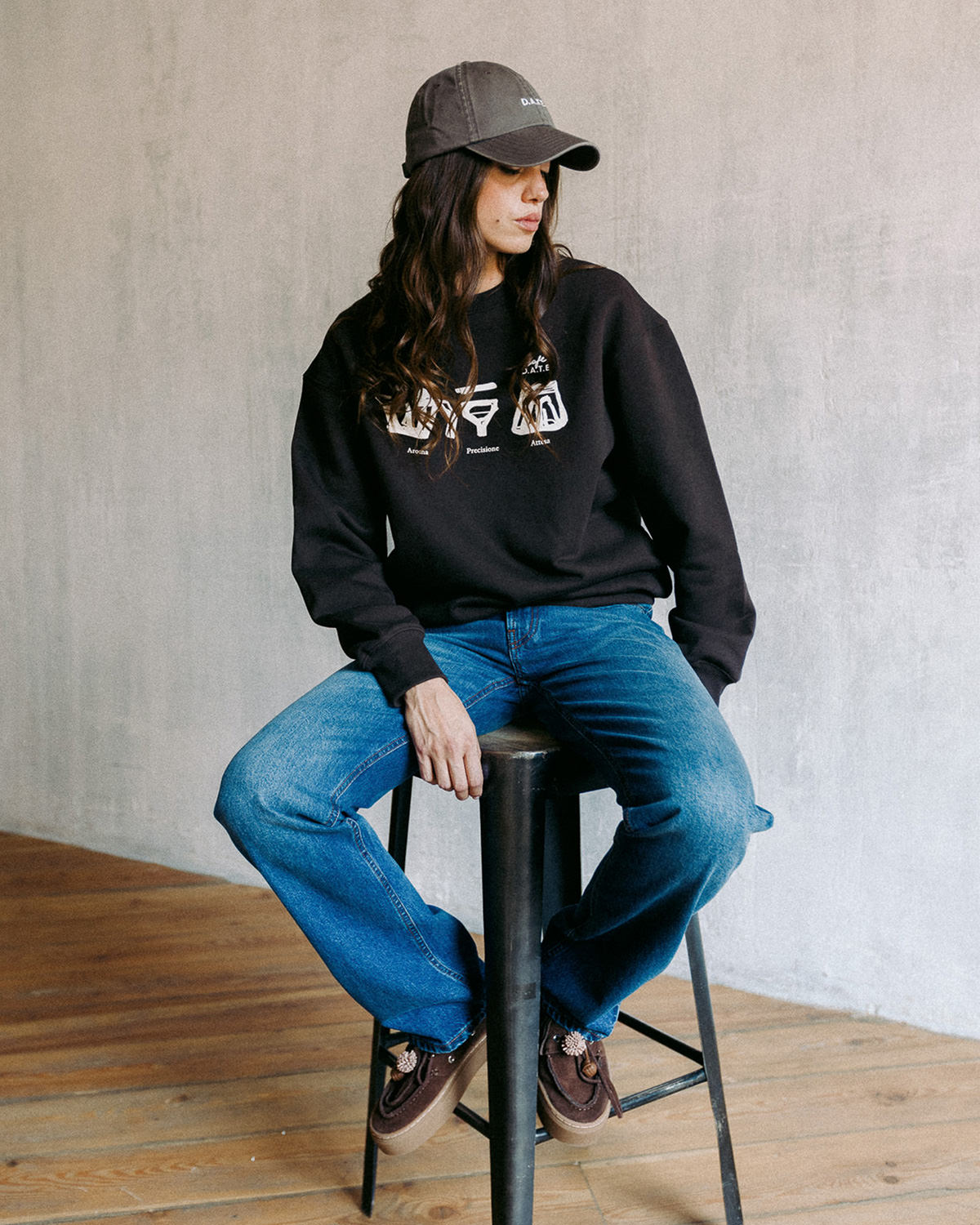 D.A.T.E.: BASEBALL CAP BASIC BLACK