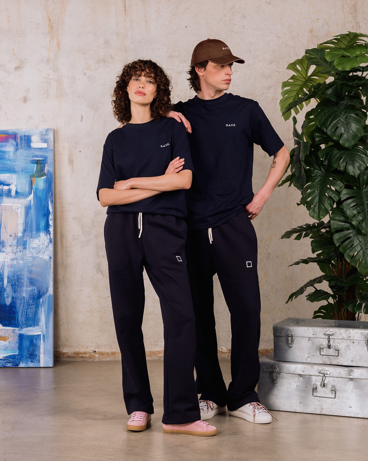 D.A.T.E.: BASEBALL CAP BASIC BROWN