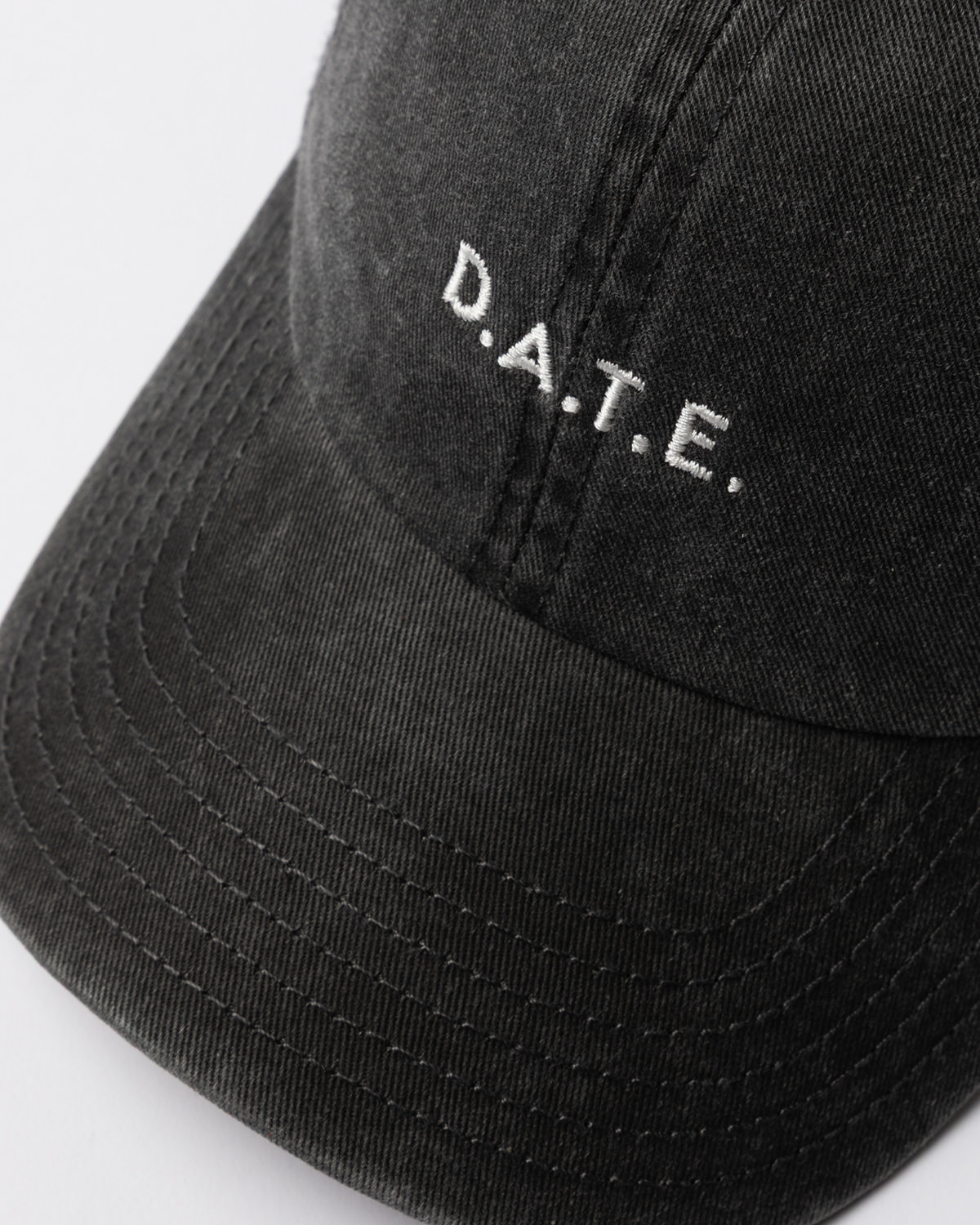 D.A.T.E.: BASEBALL CAP BASIC GRAY
