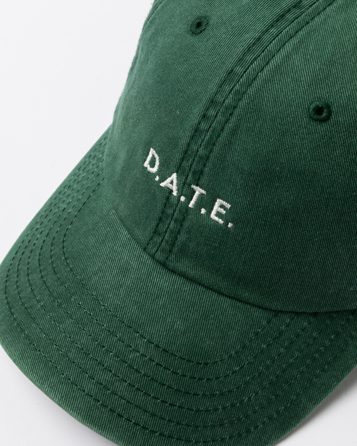 D.A.T.E.: BASEBALL CAP BASIC GREEN