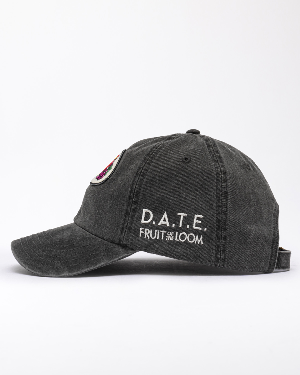 D.A.T.E.: BASEBALL CAP FRUIT BLACK