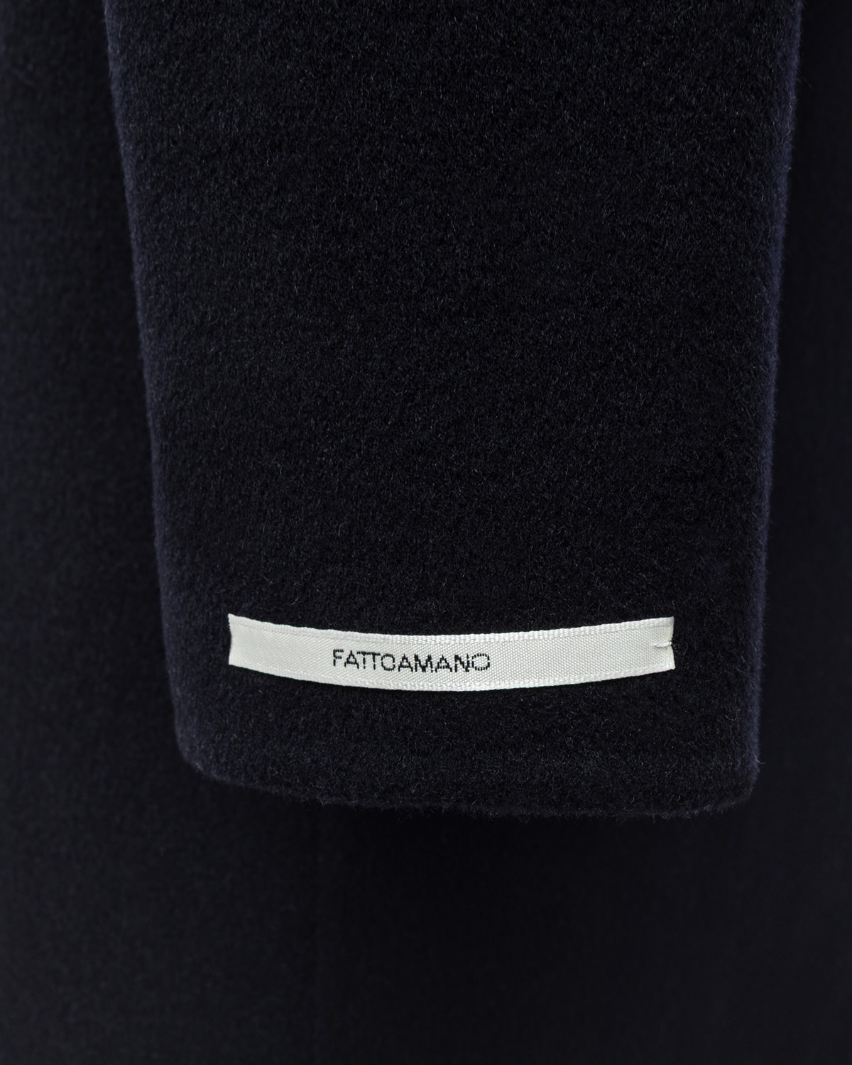 D.A.T.E.: COAT WOOL NAVY