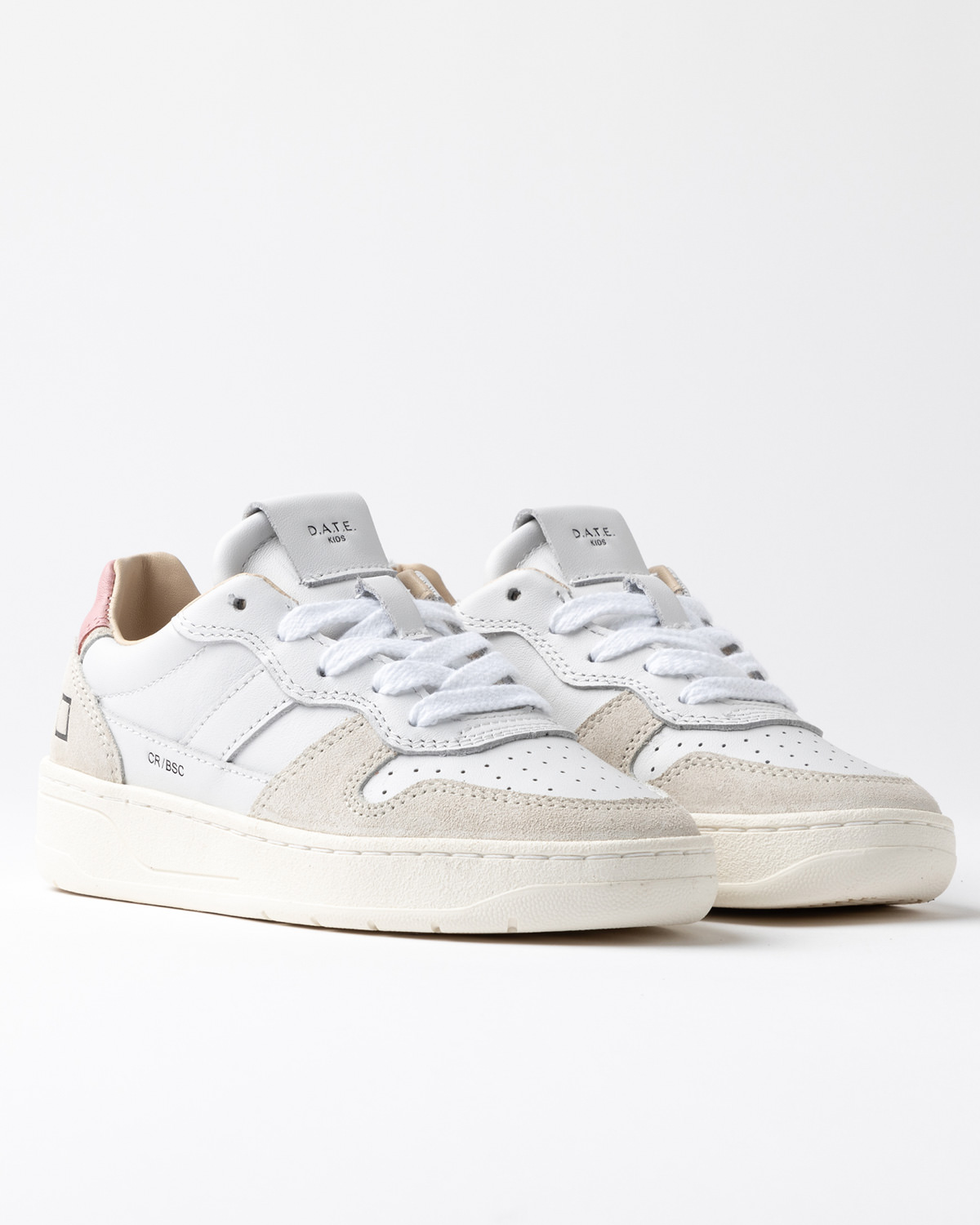 D.A.T.E.: COURT 2.0 3 BASIC WHITE-PINK