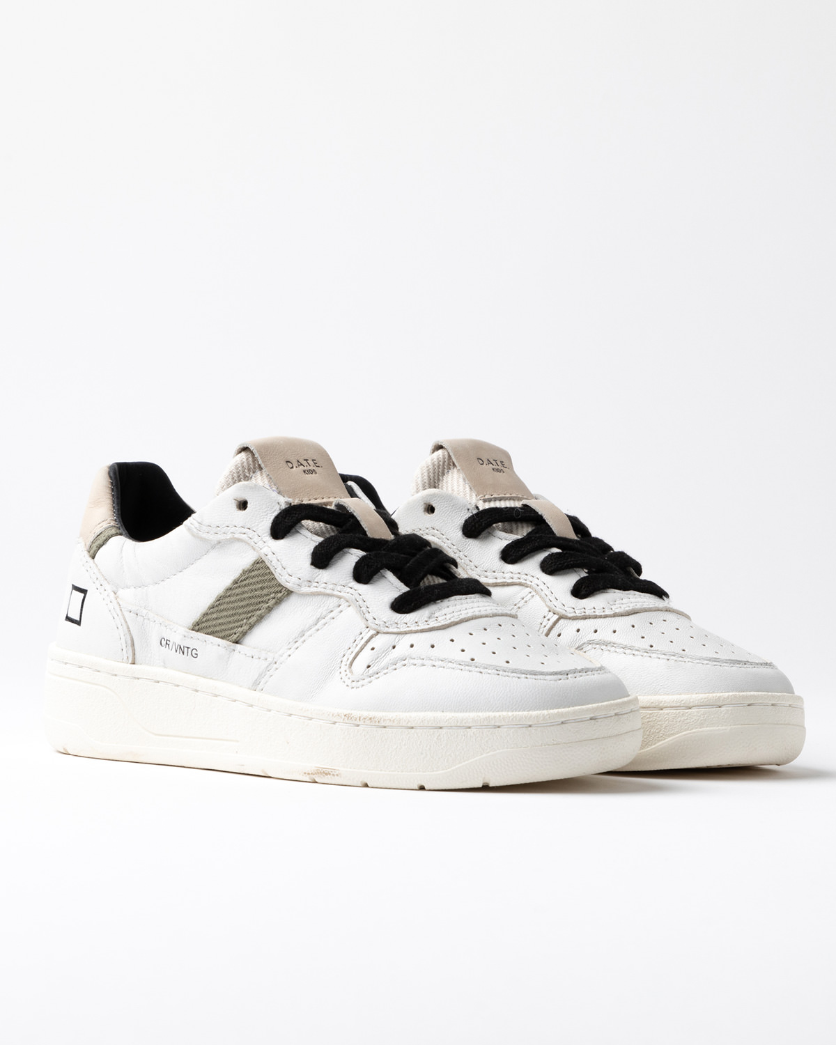 D.A.T.E.: COURT 2.0 3 VINTAGE WHITE-ARMY