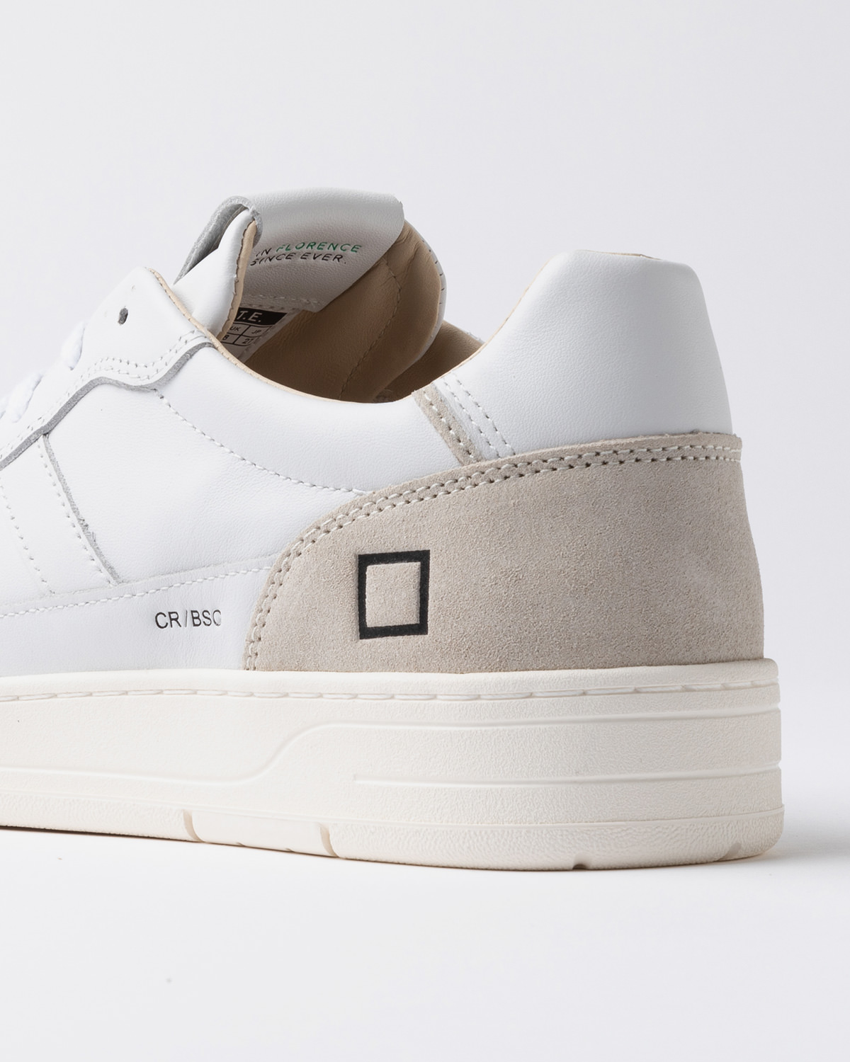 D.A.T.E.: COURT 2.0 BASIC WHITE-BEIGE