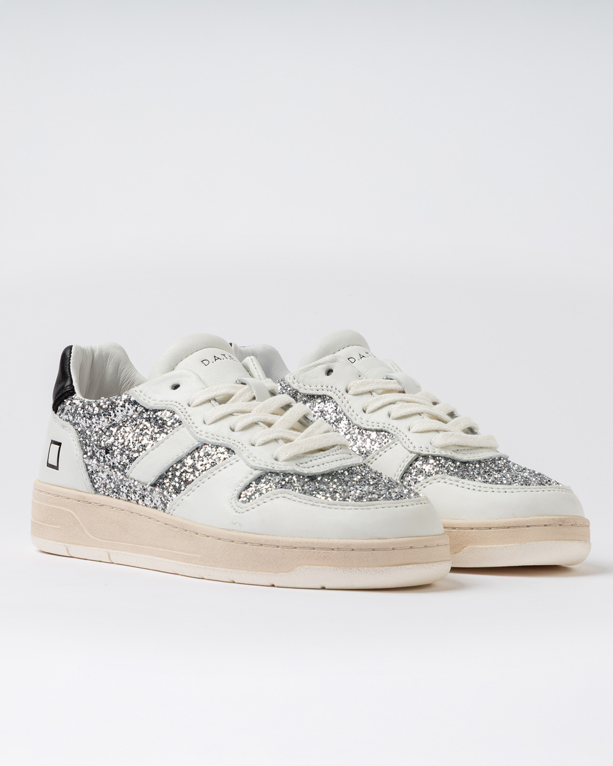 D.A.T.E.: COURT 2.0 GLITTER SILVER