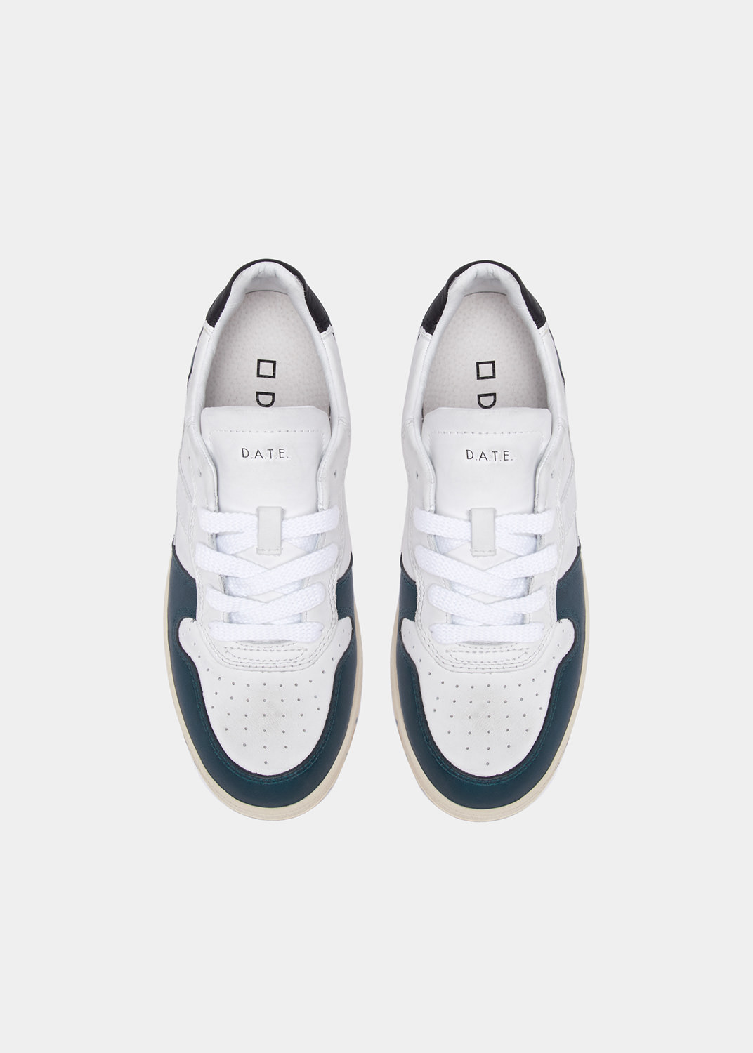 D.A.T.E.: COURT 2.0 LAMINATED WHITE-BLUE