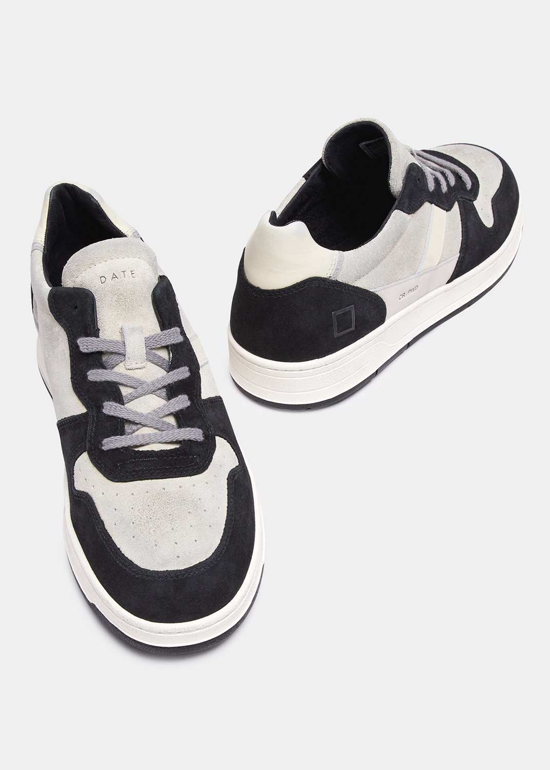 D.A.T.E.: COURT 2.0 POWDER BEIGE-BLACK