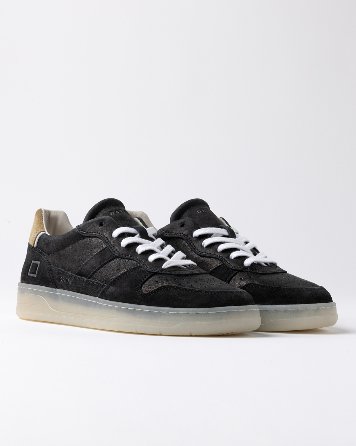 D.A.T.E.: COURT 2.0 TRANSPARENT BLACK