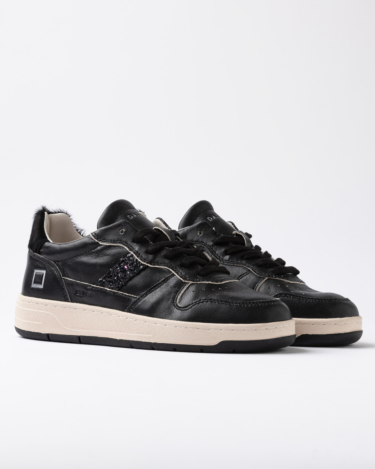 D.A.T.E.: COURT 2.0 VINTAGE CALF BLACK