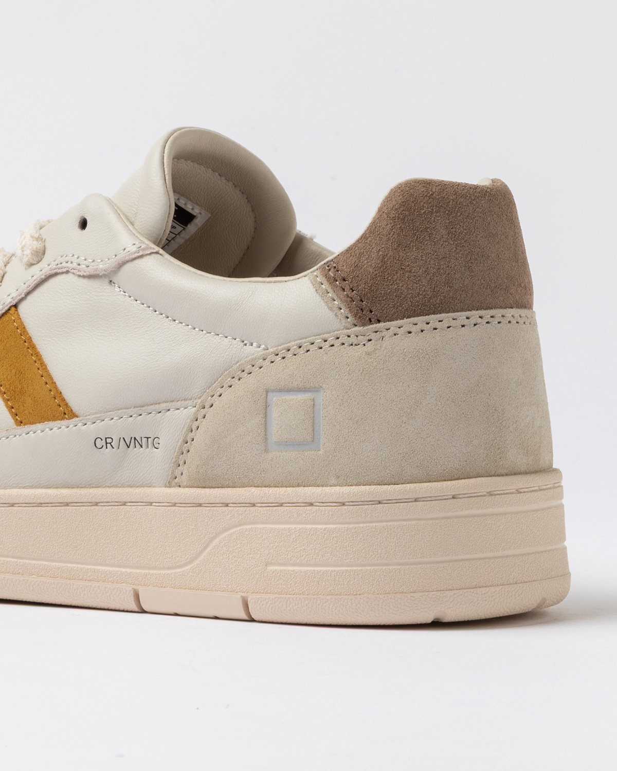 D.A.T.E.: COURT 2.0 VINTAGE CALF IVORY