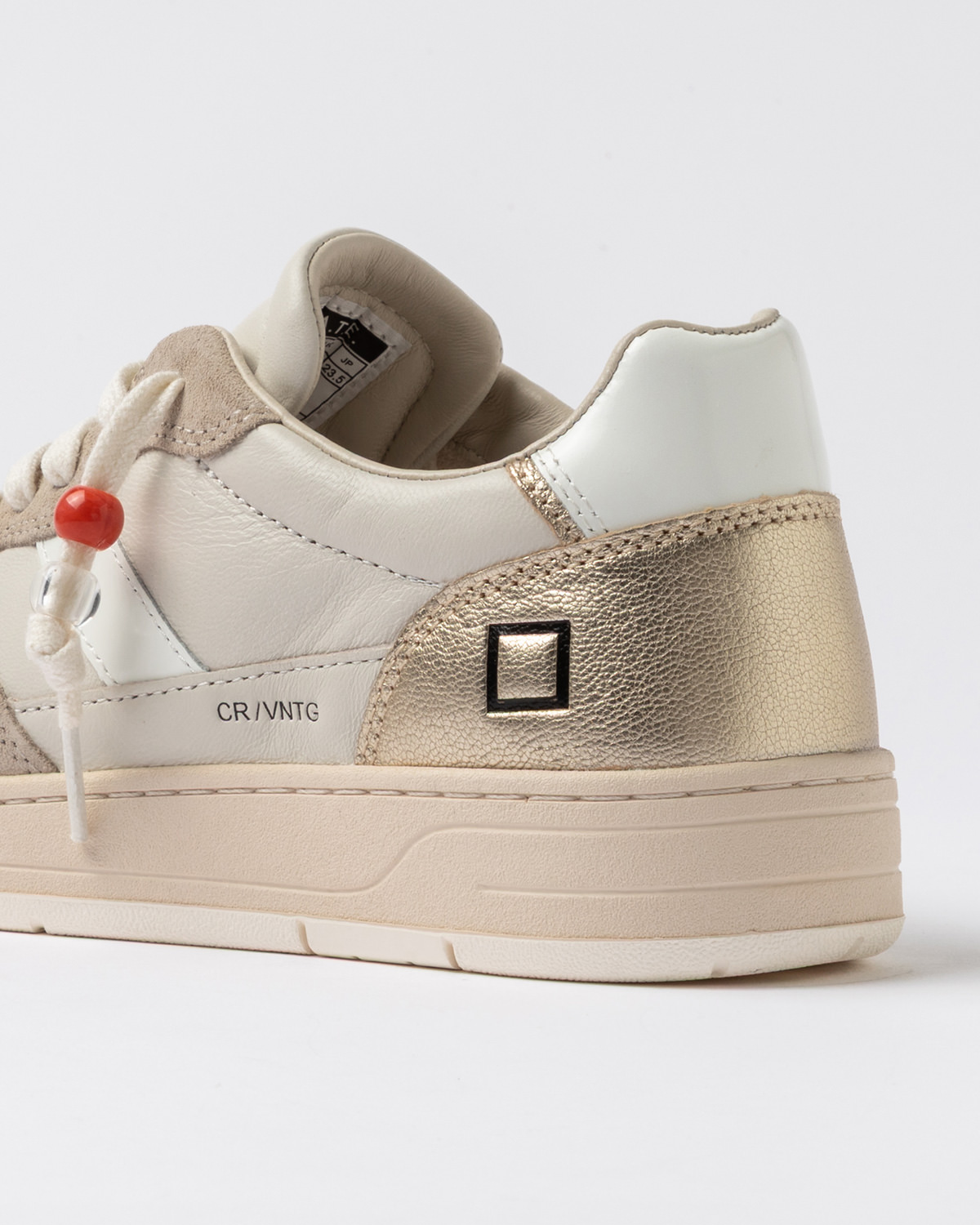 D.A.T.E.: COURT 2.0 VINTAGE CALF IVORY