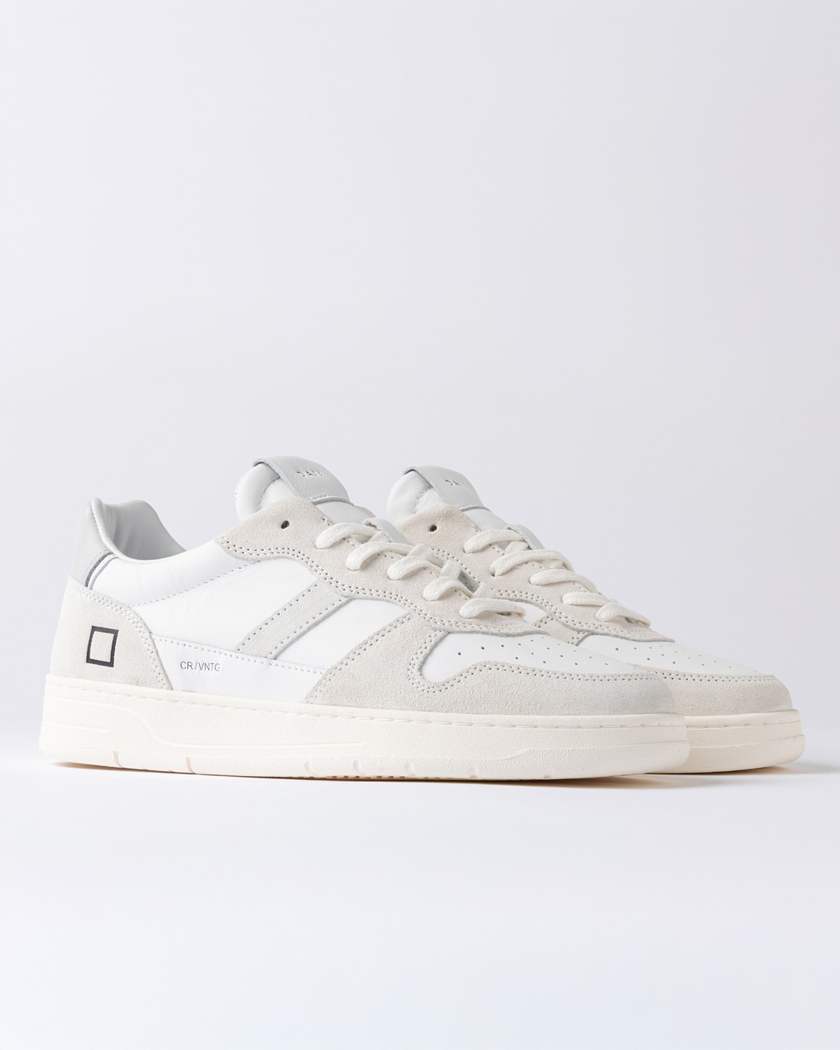 D.A.T.E.: COURT 2.0 VINTAGE CALF WHITE