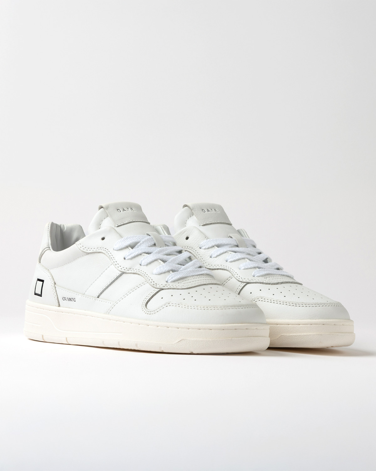 D.A.T.E.: COURT 2.0 VINTAGE CALF WHITE