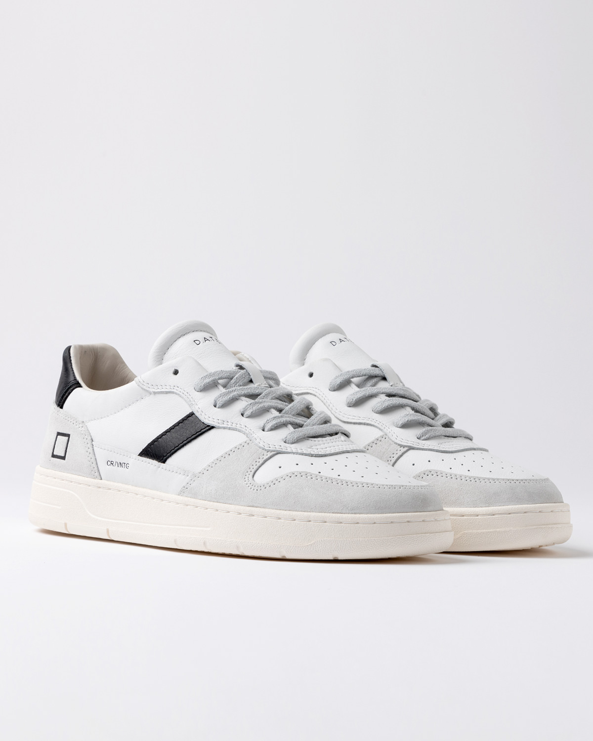 D.A.T.E.: COURT 2.0 VINTAGE WHITE-BLACK