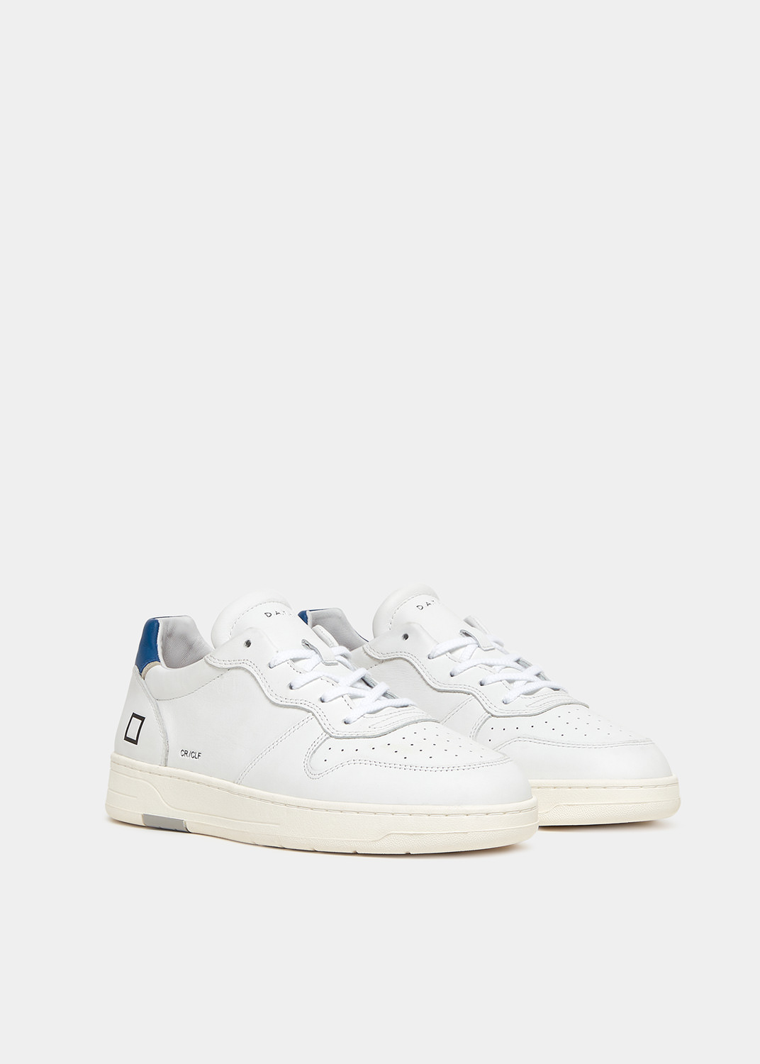 D.A.T.E.: COURT CALF WHITE-BLUETTE