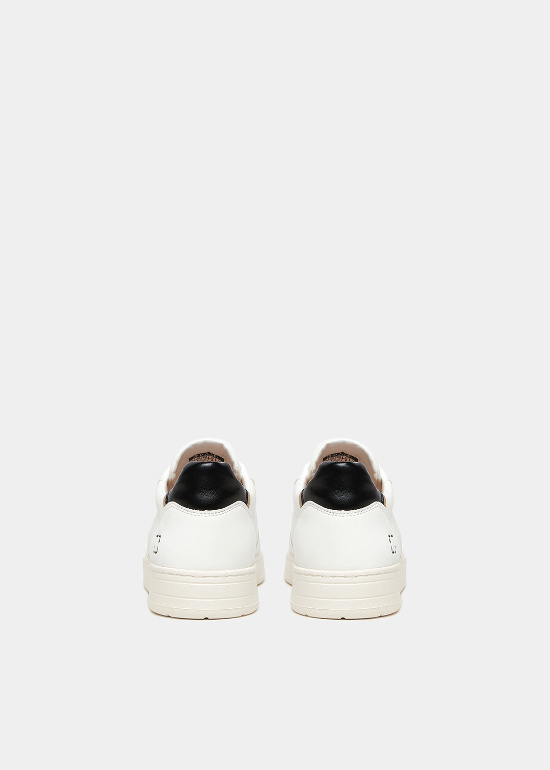 D.A.T.E.: COURT ECO VEGAN WHITE-BLACK