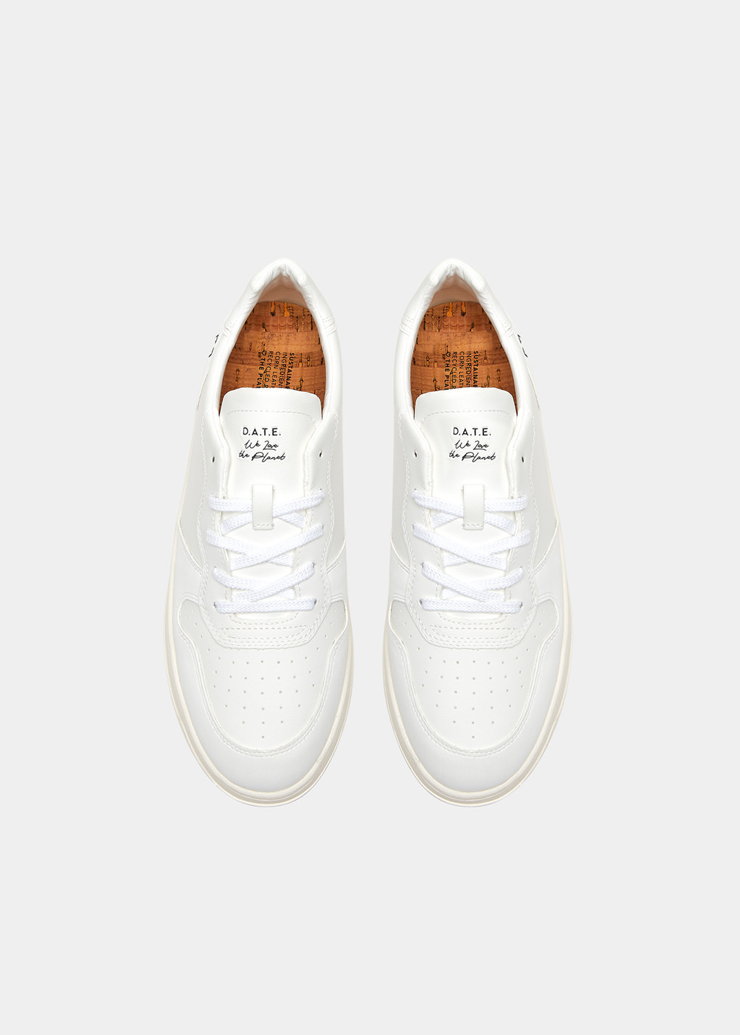 D.A.T.E.: COURT ECO VEGAN WHITE