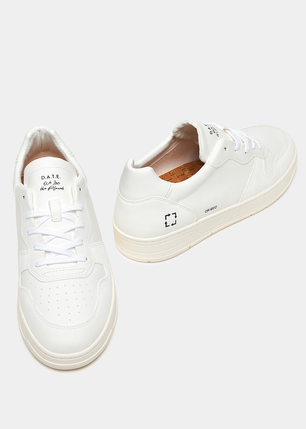 D.A.T.E.: COURT ECO VEGAN WHITE