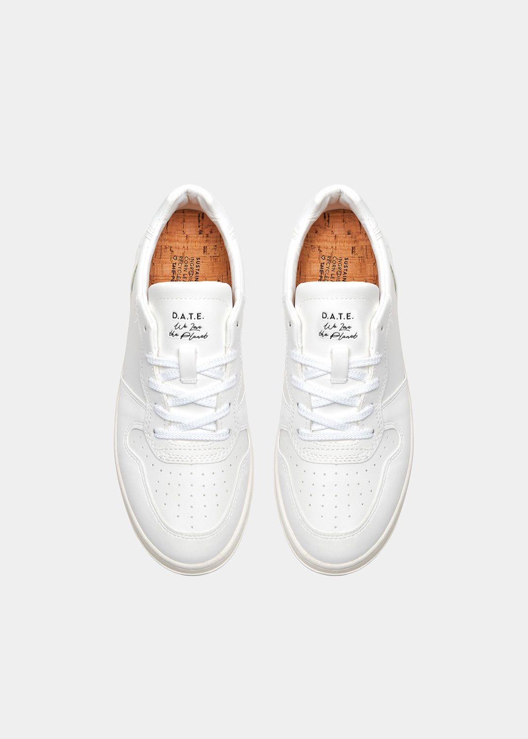 D.A.T.E.: COURT ECO VEGAN WHITE