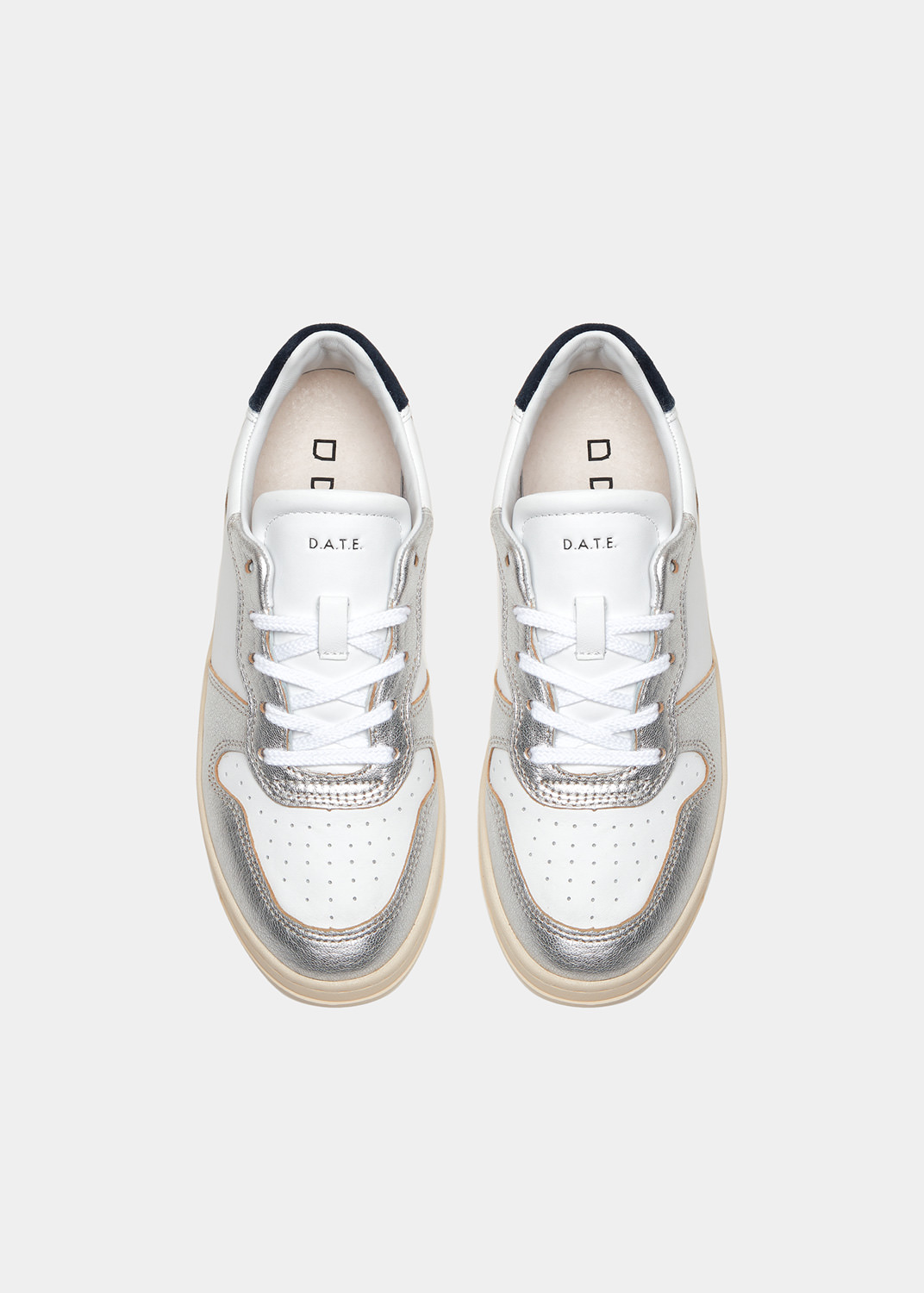 D.A.T.E.: COURT LAMINATED WHITE-SILVER