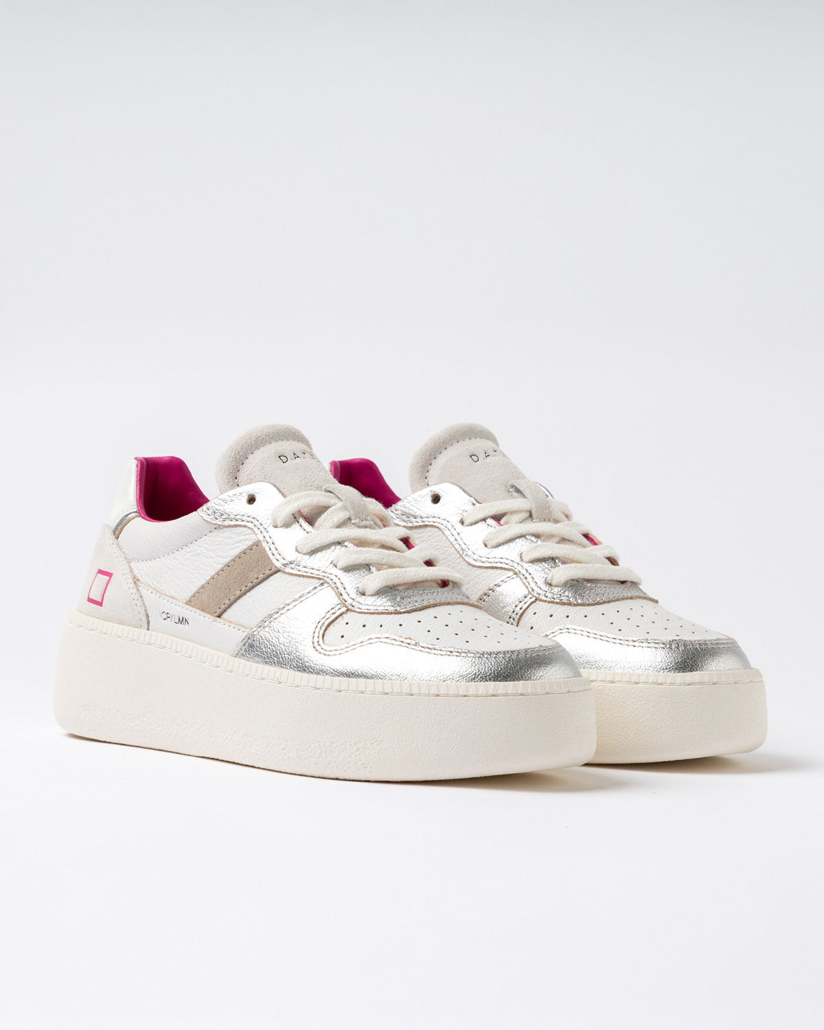 D.A.T.E.: COURT PLATFORM LAMINATED SILVER