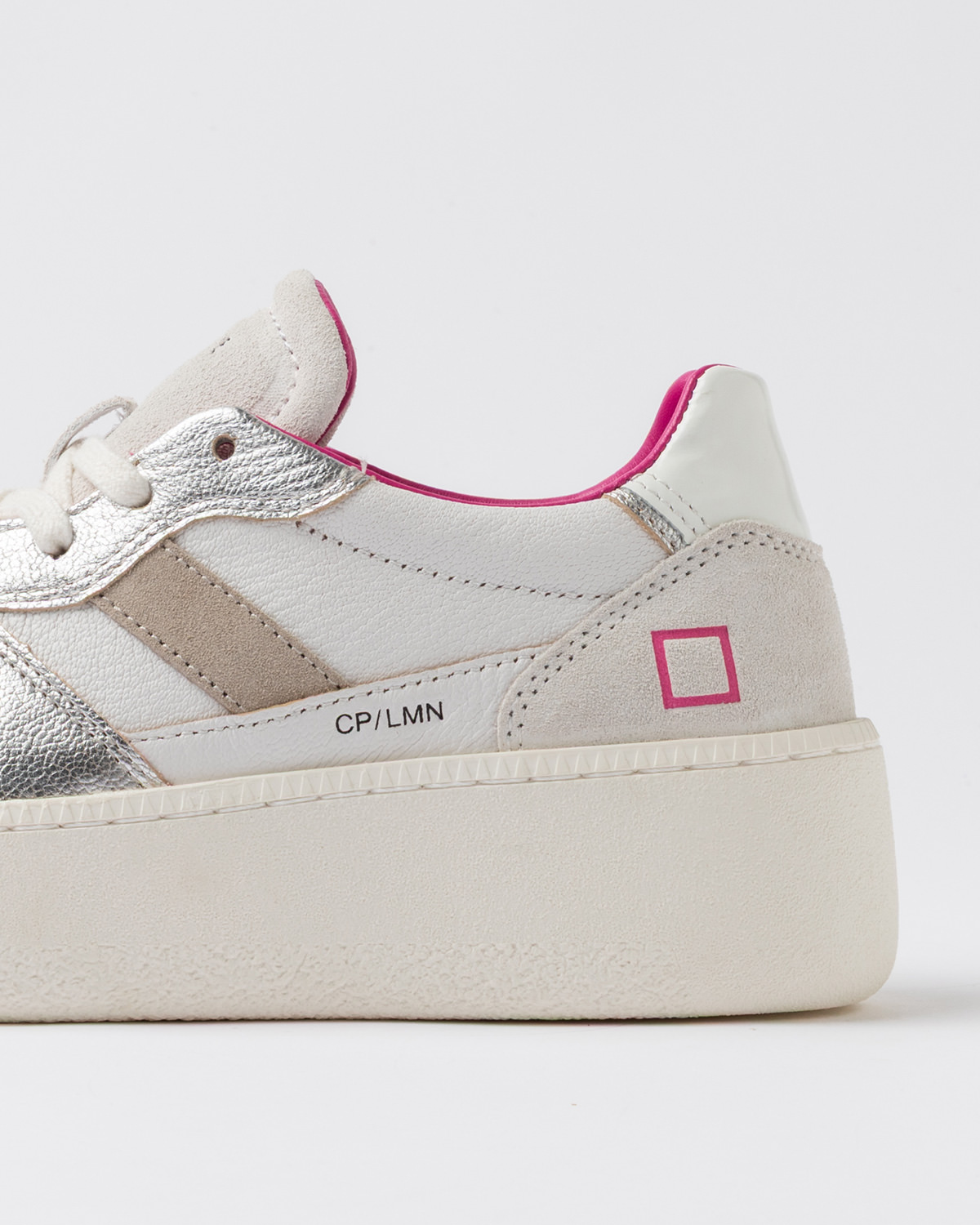 D.A.T.E.: COURT PLATFORM LAMINATED SILVER