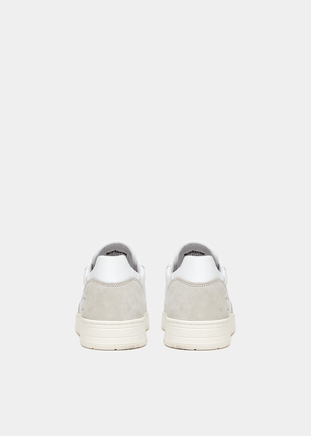 D.A.T.E.: COURT VINTAGE CALF WHITE