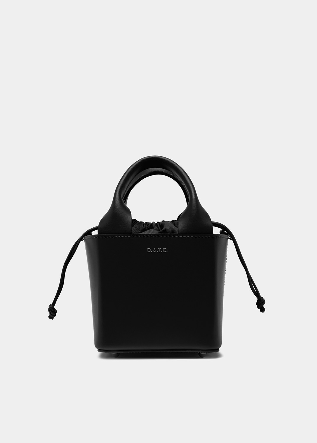 D.A.T.E.: CUBO BAG LEATHER BLACK