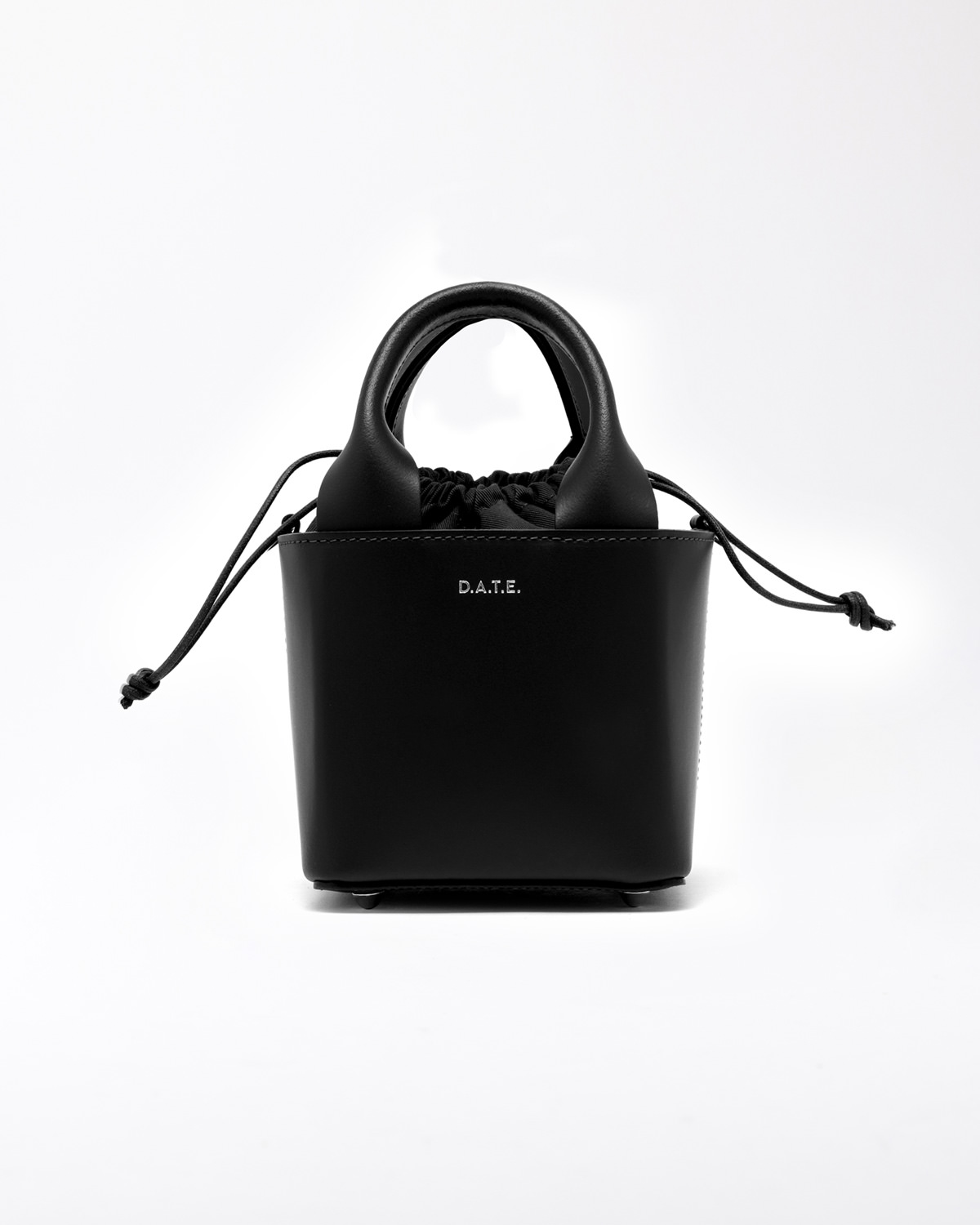 D.A.T.E.: CUBO BAG LEATHER BLACK