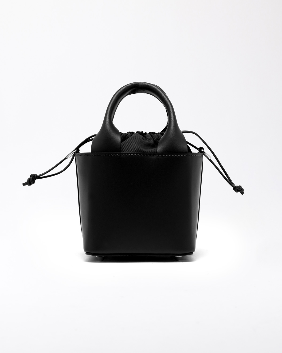 D.A.T.E.: CUBO BAG LEATHER BLACK