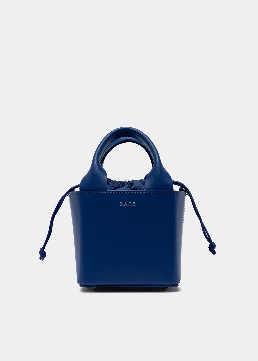 D.A.T.E.: CUBO BAG LEATHER BLUETTE